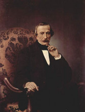 Копия картины "portrait of massimo d&#39;azeglio" художника "хайес франческо"