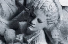 Репродукция картины "detail from the work &quot;the tale of beauty&quot;" художника "халепас яннулис"