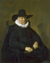 Копия картины "portrait of a man" художника "халс франс"