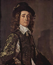 Репродукция картины "portrait of jasper schade van westrum" художника "халс франс"