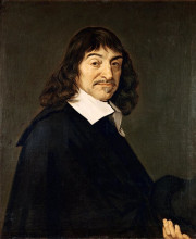 Копия картины "portrait of rene descartes" художника "халс франс"