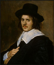 Картина "portrait of a man" художника "халс франс"