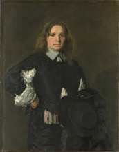 Копия картины "portrait of a man" художника "халс франс"
