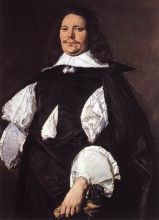 Картина "portrait of a man" художника "халс франс"