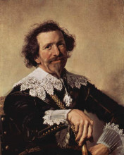 Картина "pieter van den broecke" художника "халс франс"