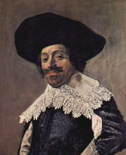Картина "portrait of a man" художника "халс франс"