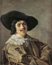 Копия картины "portrait of a man" художника "халс франс"