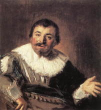 Репродукция картины "portrait of isaac abrahamsz" художника "халс франс"