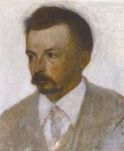 Картина "self-portrait" художника "хаммерсхёй вильгельм"