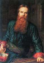 Картина "self-portrait" художника "хант уильям холман"