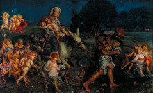 Копия картины "the triumph of the innocents" художника "хант уильям холман"