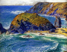 Копия картины "asparagus island" художника "хант уильям холман"