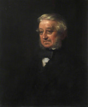 Репродукция картины "john elder, ws, law agent to the royal scottish academy" художника "харви джордж"