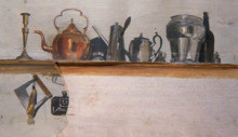 Репродукция картины "kitchen shelf" художника "харви джордж"