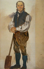 Копия картины "old mortality" художника "харви джордж"
