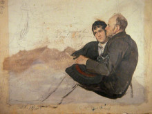 Картина "two covenanters" художника "харви джордж"