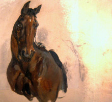 Картина "horse" художника "харви джордж"