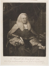 Копия картины "the honorable sir henry gould" художника "харди томас"