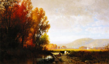 Картина "an autumn effect - morning" художника "харт уильям"