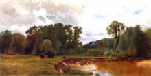 Картина "a study from nature, keene valley" художника "харт уильям"