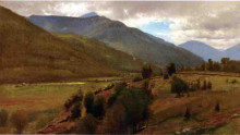 Картина "the land, keene valley" художника "харт уильям"