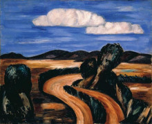 Копия картины "landscape, new mexico" художника "хартли марсден"