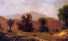 Картина "white mountain landscape, mount washington" художника "хед мартин джонсон"