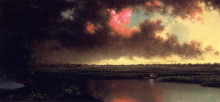 Копия картины "on the san sebastian river, florida" художника "хед мартин джонсон"