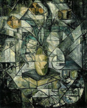 Картина "18 compositie opus 1" художника "хемскерк якоба ван"