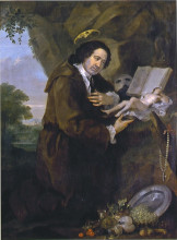 Картина "portrait of en&#39;francis dashwood, 15th baron of despencer" художника "хогарт уильям"
