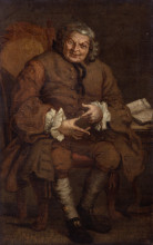 Копия картины "simon fraser, 11th baron lovat" художника "хогарт уильям"