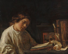 Копия картины "self portrait with a vanitas still life" художника "хогстратен самюэл ван"