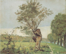 Картина "pastures at the jonction at geneva" художника "ходлер фердинанд"