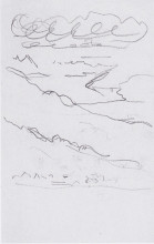 Копия картины "lake thun from the path to the plate schynigen" художника "ходлер фердинанд"
