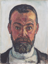 Картина "self portrait" художника "ходлер фердинанд"