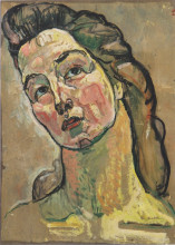 Картина "portrait study to &quot;look into the infinity&quot;" художника "ходлер фердинанд"