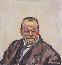 Картина "self portrait" художника "ходлер фердинанд"