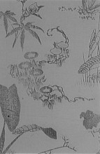 Копия картины "flowers&#160;and&#160;water lilies&#160;in&#160;the&#160;mangwe,&#160;tome" художника "хокусай кацусика"