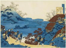 Копия картины "surumaru&#160;daiyu" художника "хокусай кацусика"