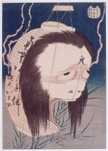 Копия картины "the&#160;ghost&#160;of&#160;oiwa" художника "хокусай кацусика"