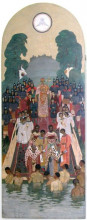 Картина "icon the christianization of rus&#39;" художника "холодный пётр иванович"