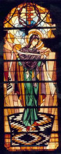 Репродукция картины "virgin (church of the assumption of the blessed virgin mary)" художника "холодный пётр иванович"