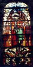 Копия картины "archangel gabriel (church of the assumption of the blessed virgin mary" художника "холодный пётр иванович"