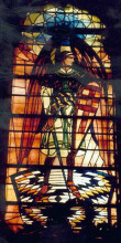 Копия картины "st michael(church of the assumption of the blessed virgin mary in lviv, 1924)" художника "холодный пётр иванович"