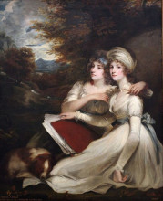 Картина "the frankland sisters" художника "хоппнер джон"