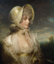 Картина "the honorable lucy elizabeth byng" художника "хоппнер джон"