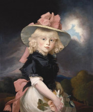 Копия картины "princess sophia, after john hoppner" художника "хоппнер джон"
