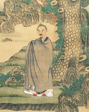 Копия картины "self-portrait (detail)" художника "хуншоу чень"