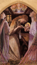 Картина "the nativity" художника "хьюз артур"