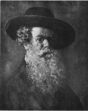Репродукция картины "self-portrait" художника "бенчиле октав"